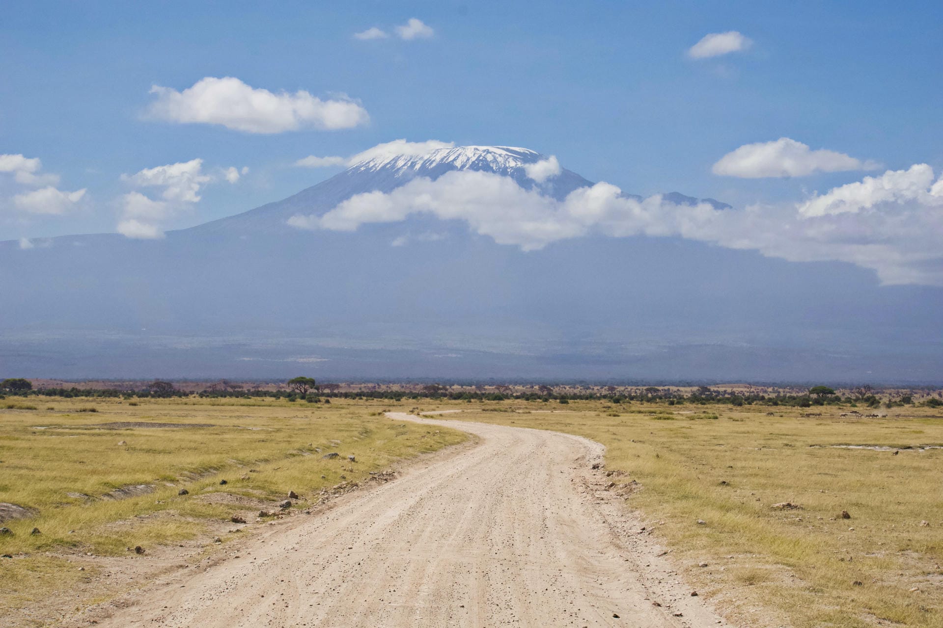 View of Kilimanjaro from Kenya
